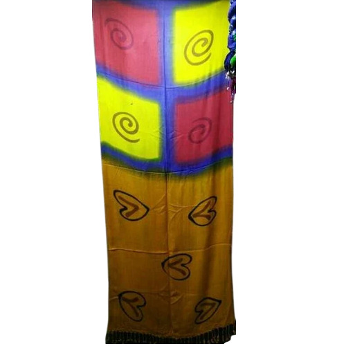Multicolor Printed Viscose Ladies Stole