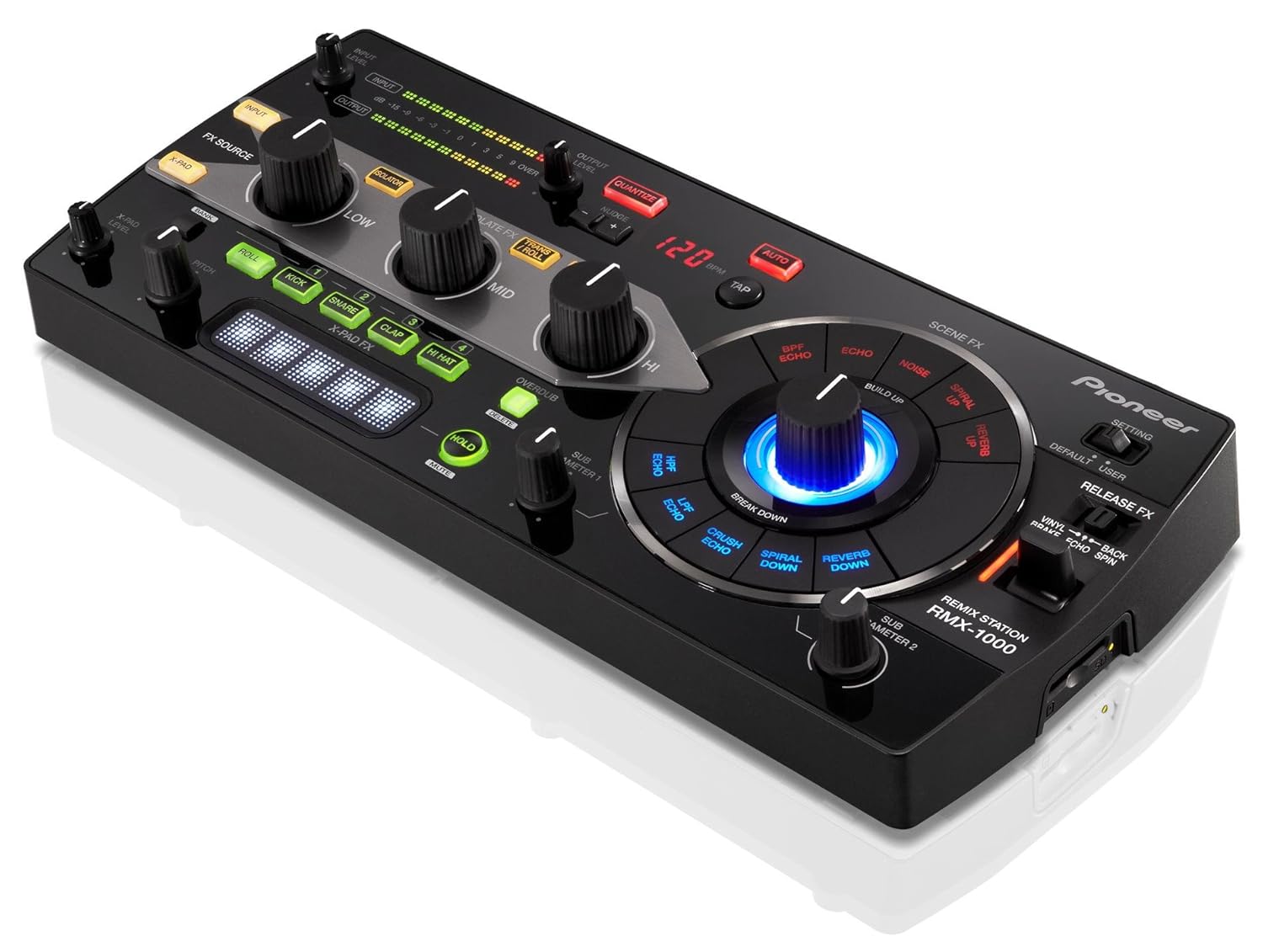 Pioneer Rmx 1000 रीमिक्स डीजे प्रभाव