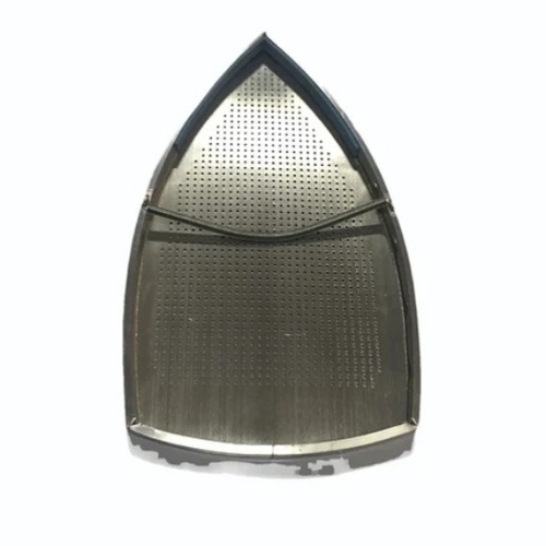 Steam Iron - Steel, Silver, 220V | Non-Stick Sole Plate, Overheating Protection, Shock Resistant