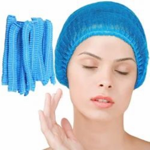 Surgical Caps - Disposable Standard Size Sky Blue, Lightweight Breathable Easy to Wear
