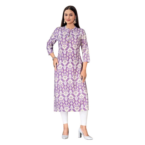 Rayon Printed Kurti
