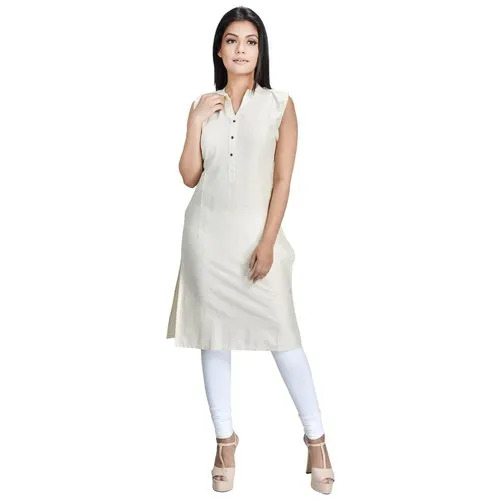 White Plain Kurti