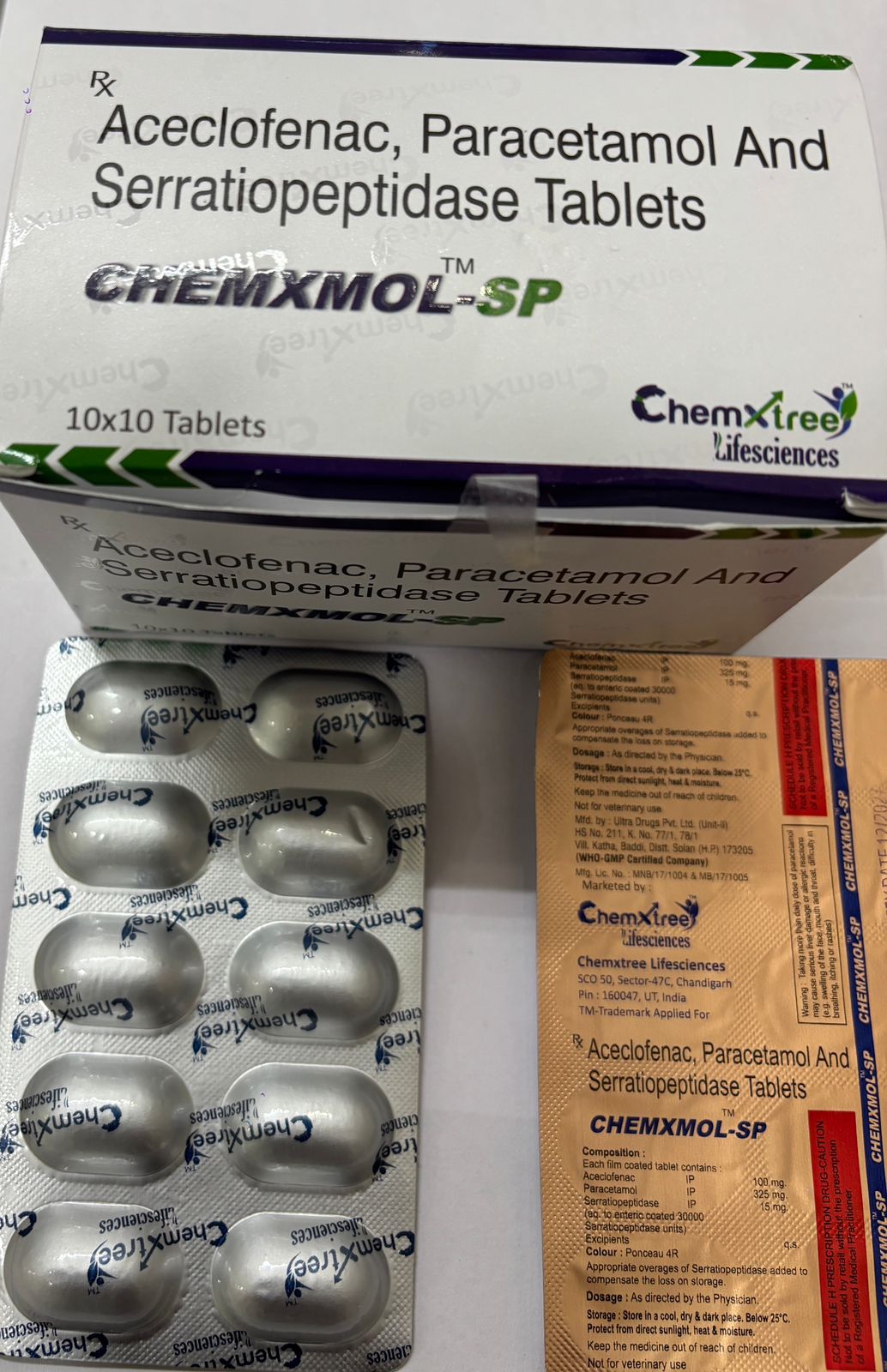 Chemxmol-Sp Tablets