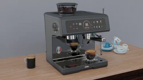 Coffee Machine With Grinder