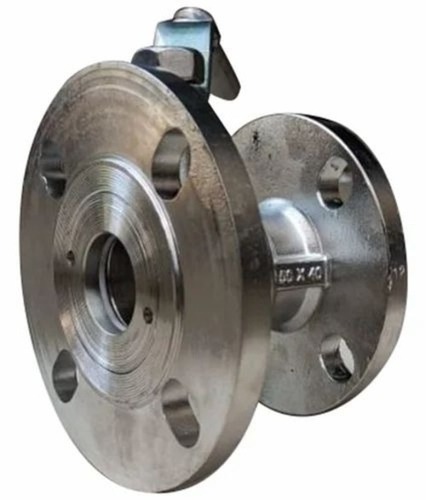 Flanged Flush Bottom Ball Valve - Stainless Steel CF8M, 2 Inch, Silver | Medium Pressure, Industrial Use