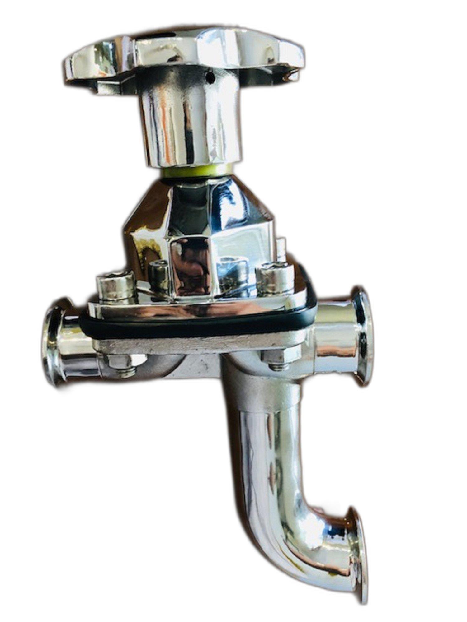 Manual Diaphragm Zero Dead Leg Valve