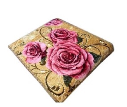 Rose Printed Mink Blanket