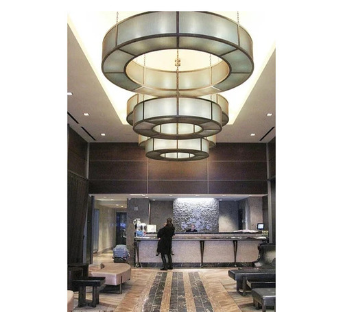 Round Crystal Chandelier