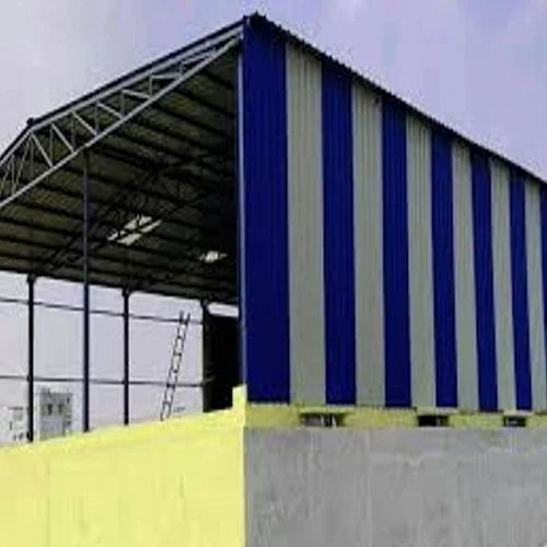 Wharehouse Tin Shade - Tin Sheet 4mm, 20 Feet Height, Color Coated | Stainless Steel, Custom Size