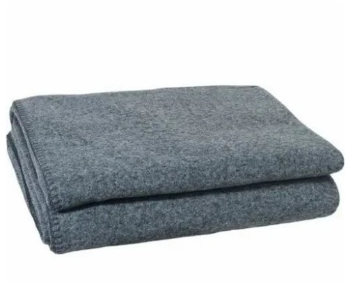 Barrack Woolen Blanket - Wool, Full Size, Various Colors | Night-Long Comfort, Cold Climate Use