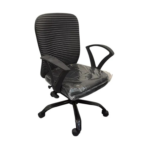 Crow black mild steel mesh executive chair