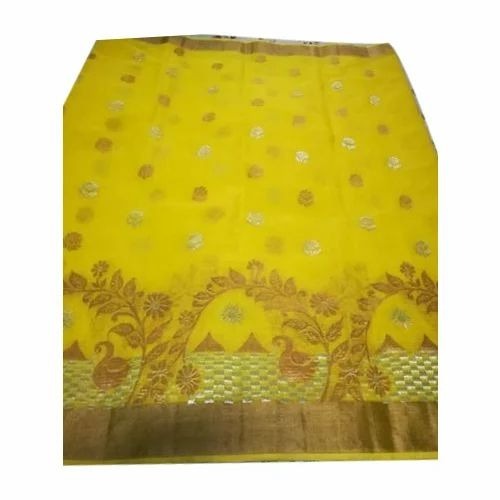 Designer Kota Doria Cotton Saree