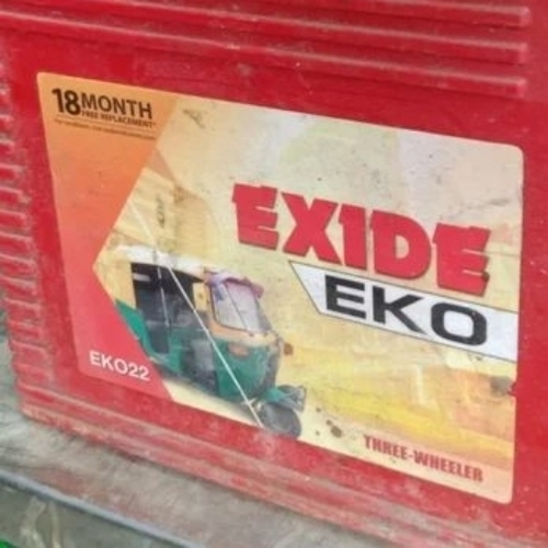 Exide Eko Batteries - Plastic Acid Lead Battery <150Ah Capacity | Durable Maintenance-Free