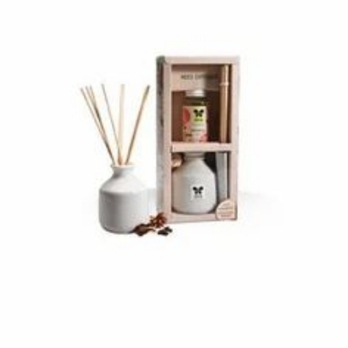 Irrd Reed Diffuser - Brass, Beige | Infrared Heating, Uniform Vaporization, Energy Efficient, Adjustable Intensity