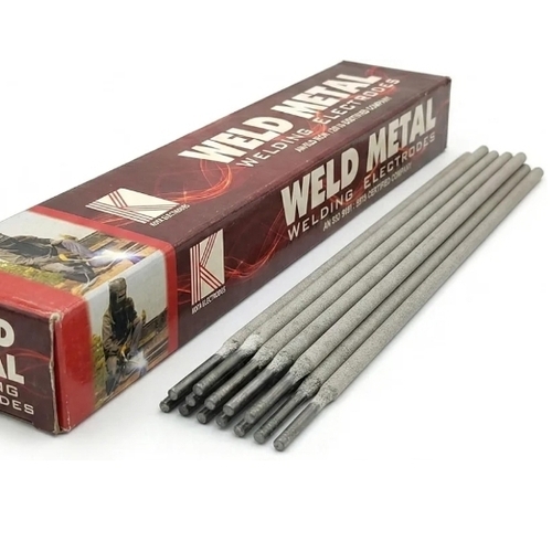 Kota Electrodes - Metallic Cylindrical Grey 50-60 Hertz | Stable Arc Smooth Welding Deep Penetration Low Spatter Strong Bonding Crack Resistant