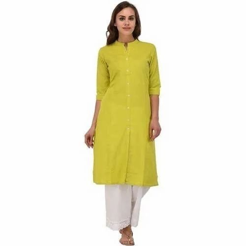 Ladies Cotton Long Kurti