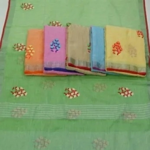 Lenin Cotton Handloom Saree