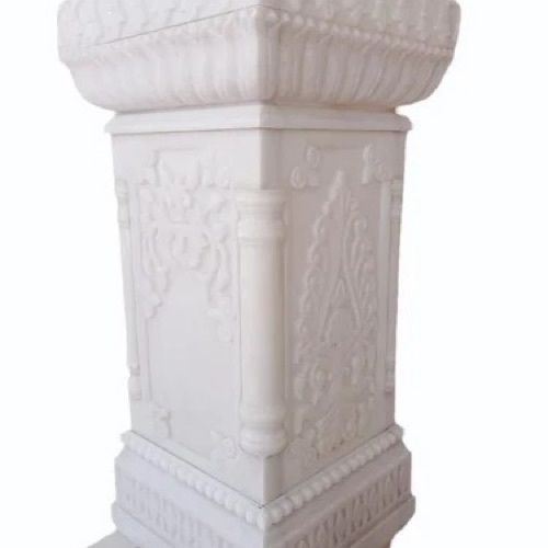 Makrana Marble Tulsi Stand