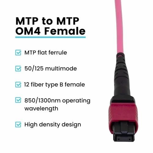 Mtp/Mpo Fiber Patch Cable