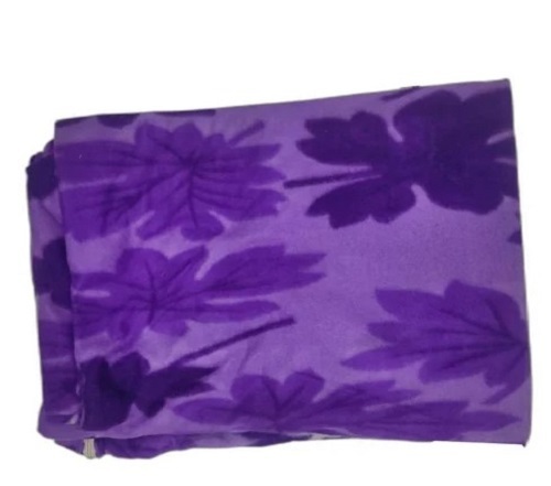 Purple Printed Polar Blanket