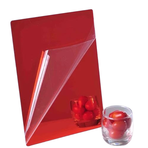 Red Acrylic Mirror Sheet