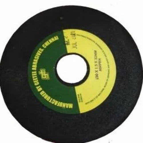 Reinforced Cutting Wheel - 150x1.5x32mm Black and Green, Resin-Bonded Abrasive, Vibration Free Sharp Edge
