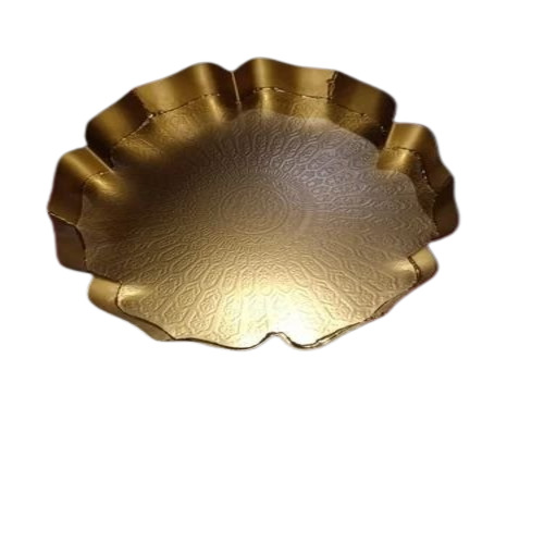 Round Iron Serving Tray