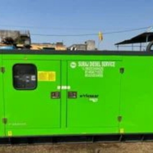 Silent diesel generator