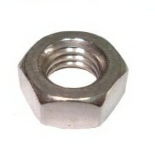Stainless Steel Nut - Hexagonal Shape, Threaded Interior | Corrosion Resistant, Durable, Heavy-Duty