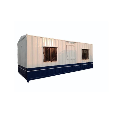 White And Blue Portable Site Office Cabin