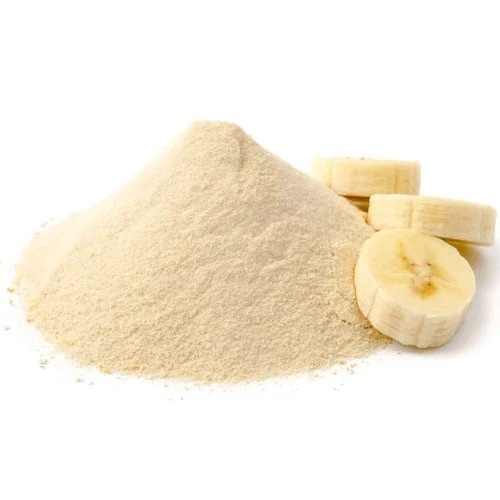 Banana Powder - White Powder Hygienically Packed | Long Shelf Life Sweet Taste Tested Quality Standards