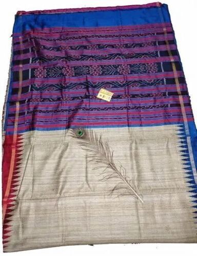 Pure Tussar Ghicha Silk Sarees - Silk 6.3 M Multi Color | Elegant Design Comfortable Fit Party Wear