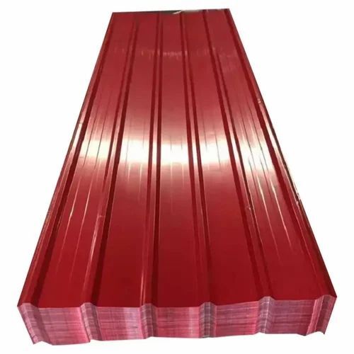 Red Gi Roofing Sheet