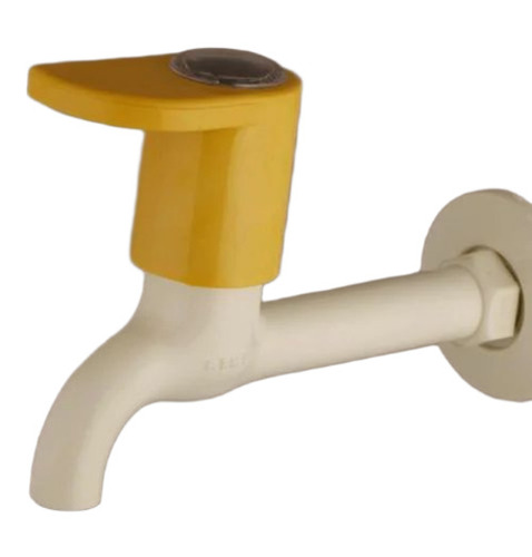 Yellow Pvc Bib Cock