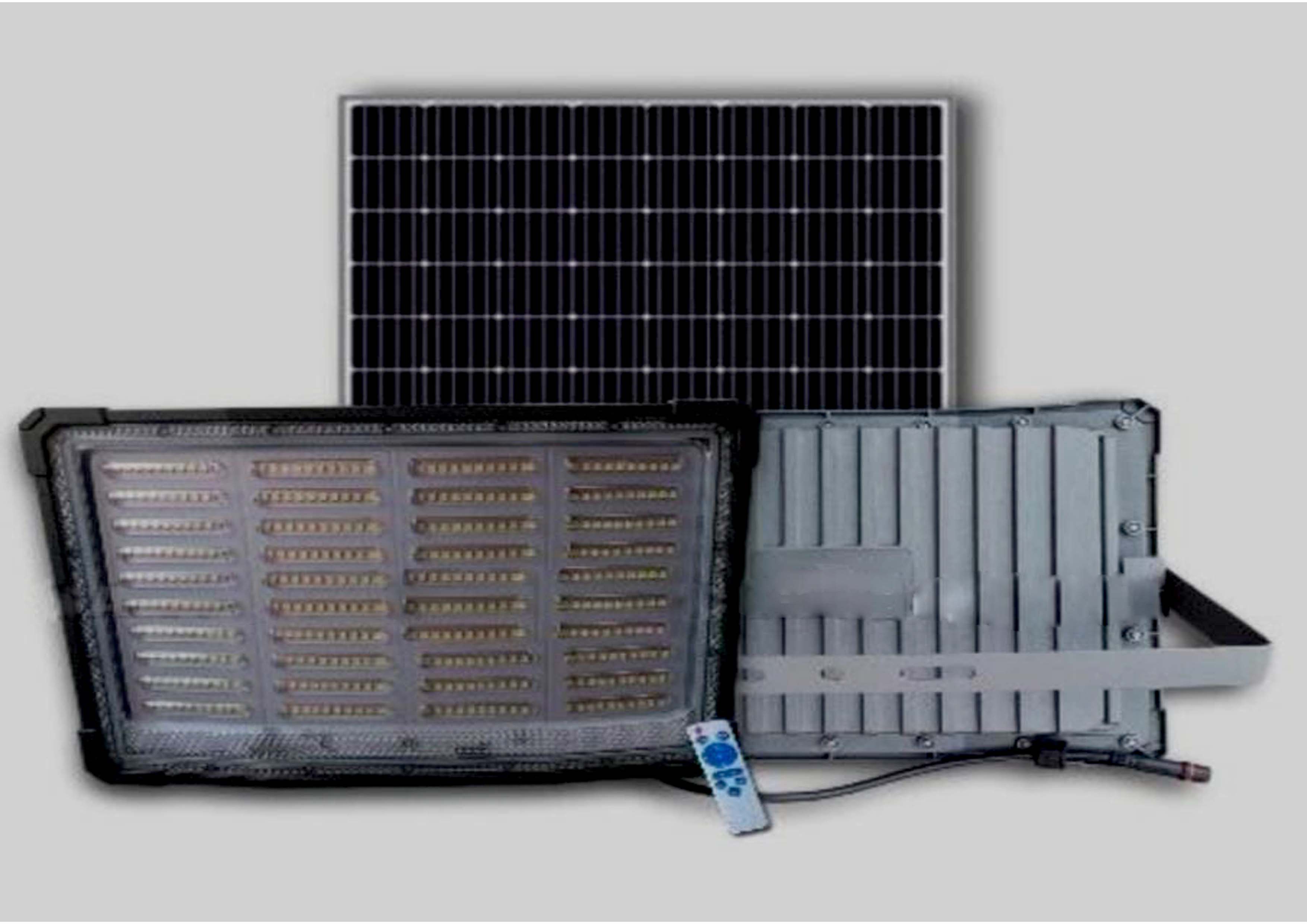 200 Watt Semi Integrated Soler Flood Light Ip65 - Application: Outdoor