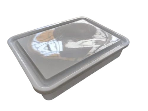 500Gm Plastic Sweet Box - Color: Wwhite