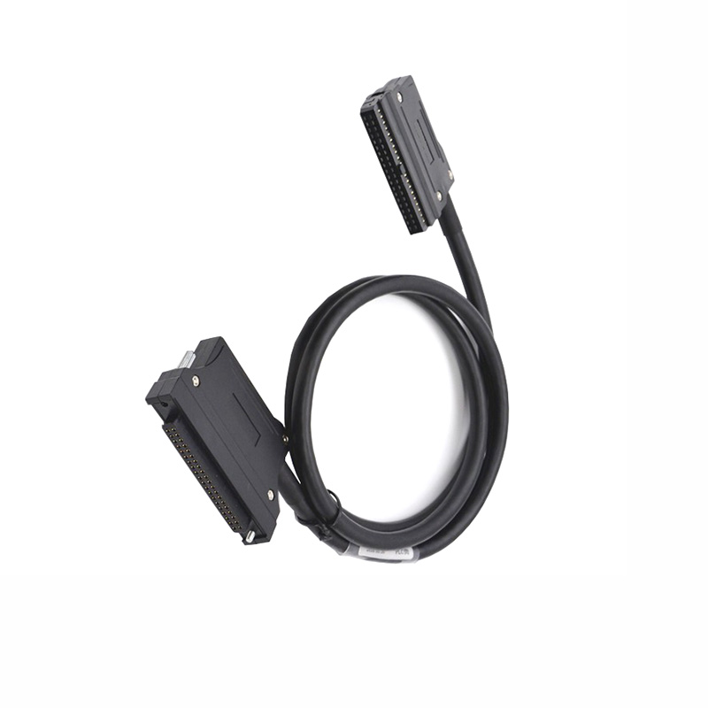 A6CON1 Mitsubishi Connection Plug - Black Compact Design | Secure Reliable Industrial Connection