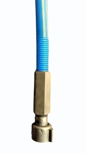 Agriculture Spray Hose Pipe - HDPE 8.5mm Diameter, 50m Length, Blue, 125kg Pressure, Single Braided