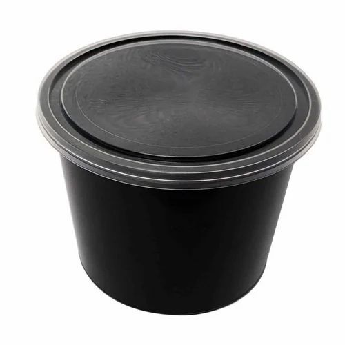 Black Plastic Box For Food Packaging