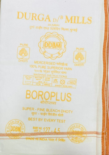 Boroplus Poly Cotton Dhoti
