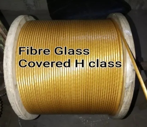 Fibre Glass Covered Copper Strip