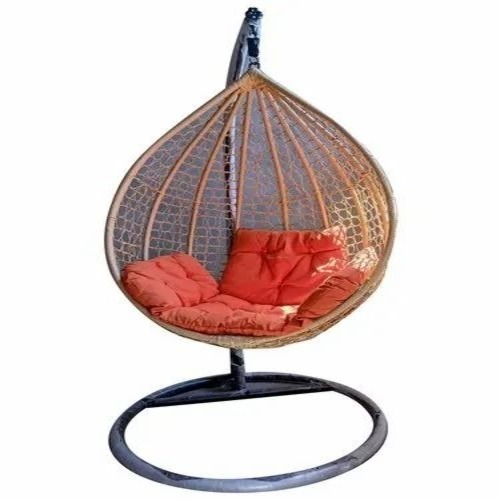 Indoor Hanging Swing Chair - Iron 32x32x32cm Tear Drop 150 Kg Load Capacity | Modern Design Custom Size Indoor/Outdoor Use