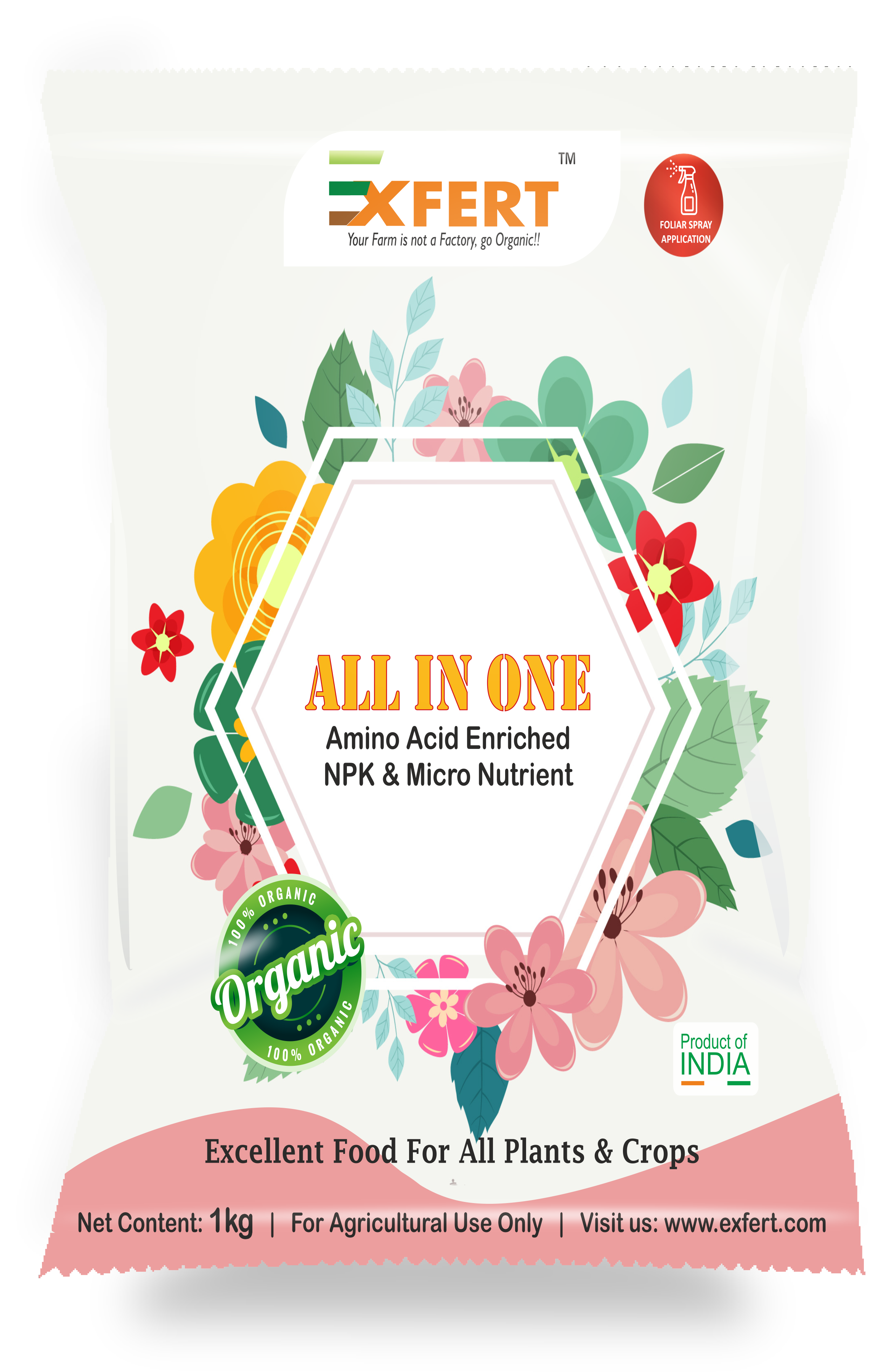 All In One NPK 10:10:10 With Micronutrient 1Kg