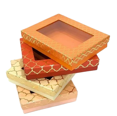 Designer Cardboard Dry Fruit Box - Cardboard, Customized Size, Multiple Colors | Eco Friendly, Matte Lamination Finish, Durable