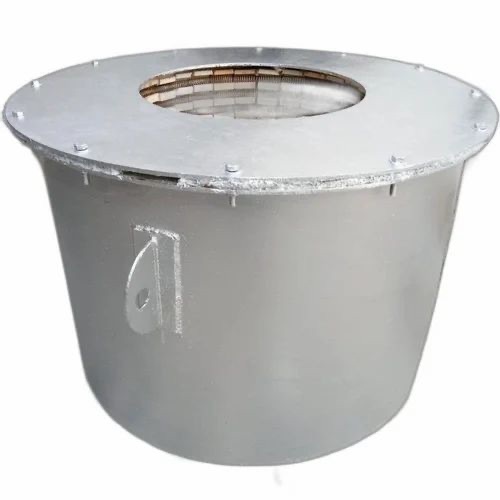 Electric Metal Melting Furnace - Standard Size, Silver, 220-440V | Industrial Application, New, 1 Year Warranty