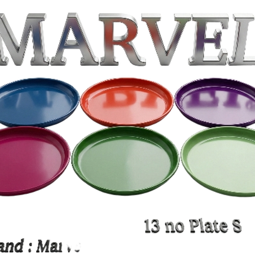 Heat Resistant Plastic Round Plate - Flexible, Color Retentive, Scratch & Stain Resistant, Food Safe