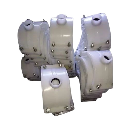 Industrial Pvc Pipe Saddle - PVC, Standard Size, White | Half Round Shape, Durable, Fine Finished Surface, 6 Month Warranty