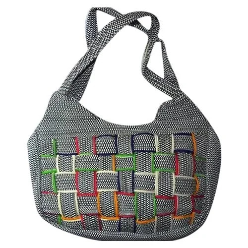 Ladies Shoulder Bag - Light Weight, Gray, Modern Design | Durable, Handles, Care: Dry Place