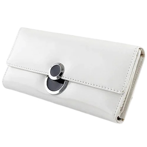 Ladies White Clutch Bag
