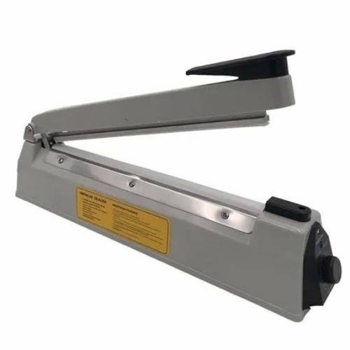Manual Hand Impulse Sealer - Metallic 220-440 Volt | Fast Operation Easy Maintenance